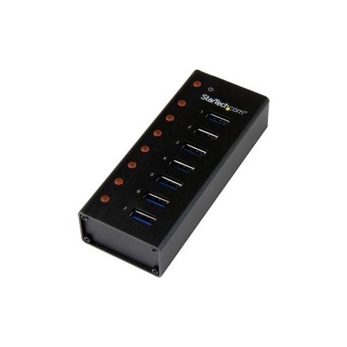 STARTECH CANADA  Startech Connect 7 High-Performance Devices to Your Computer Or Mac With This Compact And Rugged Hub 7-Port USB 3 Hub Fo 