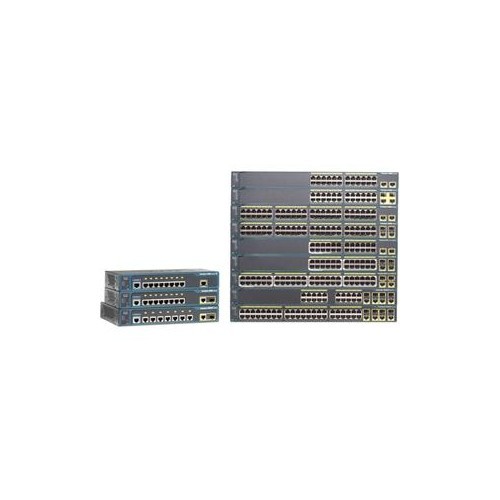 CISCO CATALYST 2960+24PC-S ETHERNET SWITCH MANAGEABLE 2 LAYER SUPPORTED 1U HIGH RACK-MOUNTABLE WS-C296024PC-S