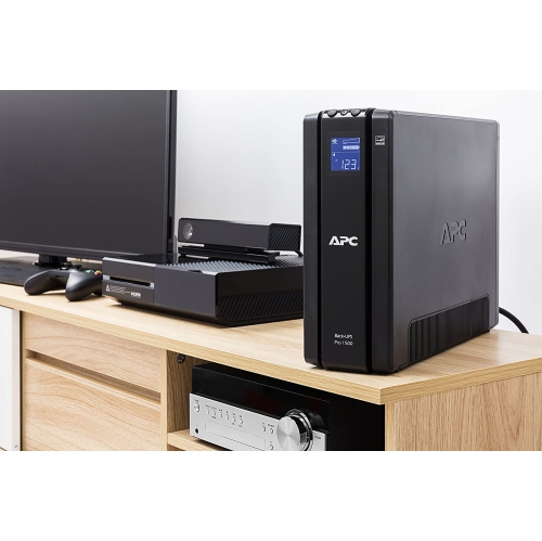Batterie de secours avec protection contre les surtensions de 1500 VA Back-UPS Pro d'APC