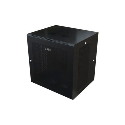 STARTECH RK1224WALHM WALL MOUNT SERVER RACK CABINET 12U RACK 24 IN DEEP HINGED ENCLOSURE WALL MOUNT RACK SERVER CABINET