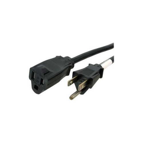 STARTECH  Extend Your Power Cord By 3Ft Maximizing Space On Your Power Strip Surge Protector Or Wall Outlet Nema Extensio