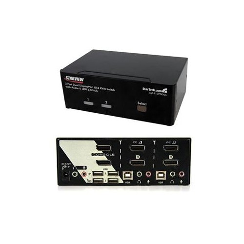 Startech Canada DisplayPort KVM 2-Port KVM Switch
