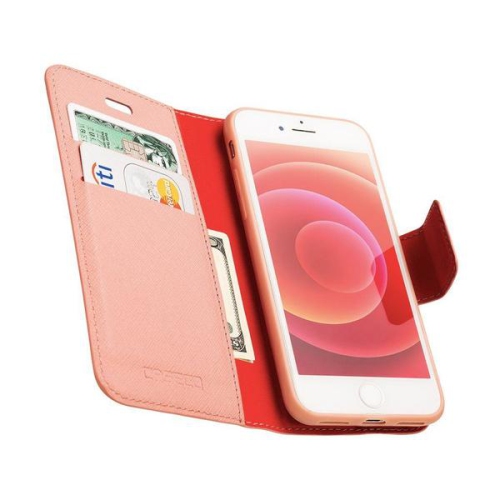 CASECO  Iphone Se 2Nd Gen - Broadway Magnetic Wallet Folio, Rose In Gold