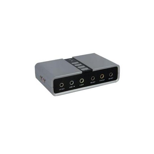 STARTECH TURN YOUR LAPTOP OR DESKTOP COMPUTER INTO A 7.1-CHANNEL HOME THEATER-READY SOUND SYSTEM USB SOUND CARD USB EXTE