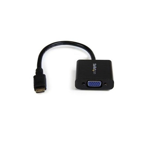 STARTECH CONNECT A MINI HDMI EQUIPPED DIGITAL CAMERA OR TABLET TO YOUR VGA DISPLAY OR PROJECTOR COMPARABLE TO 4X90F33442