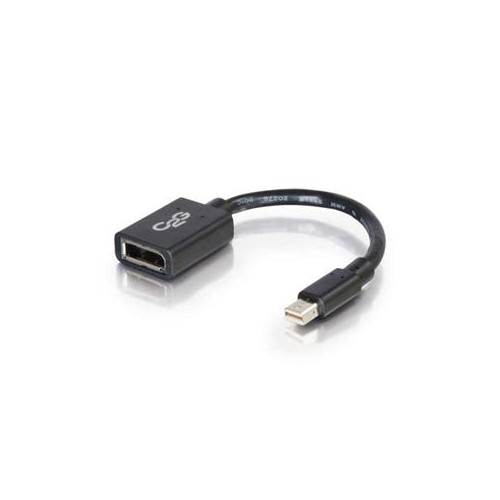 C2G/CABLES TO GO 54303 MINI DISPLAYPORT MALE TO DISPLAYPORT FEMALE ADAPTER CONVERTER