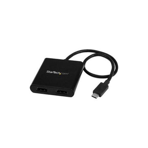STARTECH CONNECT 2X INDEPENDENT DISPLAYS TO ONE USB TYPE C PORT 4K WORKS WITH USB C WINDOWS LAPTOPS LIKE ASUS ROG GL752