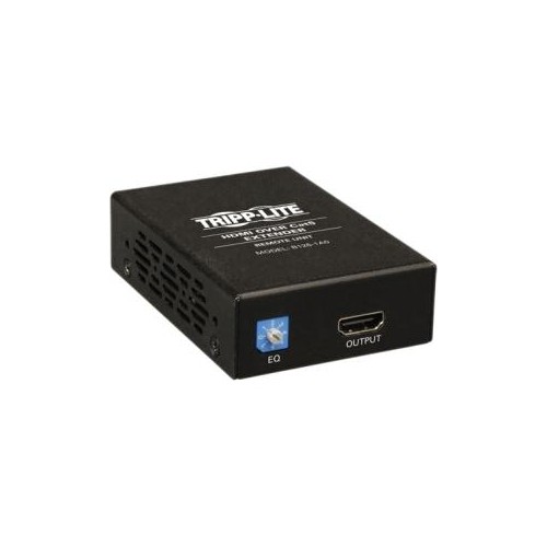 TRIPP LITE HDMI OVER CAT5 / CAT6 EXTENDER, EXTENDED RANGE RECEIVER FOR VIDEO AND AUDIO 1920X1200 1080P AT 60HZ(B126-1A0)