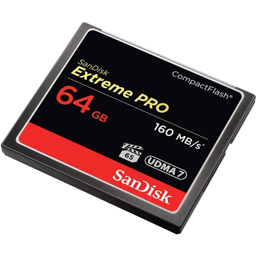 SanDisk Extreme PRO 64GB CompactFlash Memory Card UDMA 7 Speed Up to 160MB/s- SDCFXPS-064G-X46