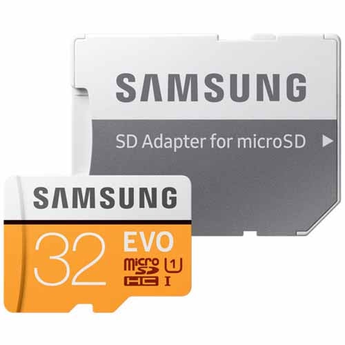 Samsung MicroSDHC Class 10 32GB EVO Memory Card