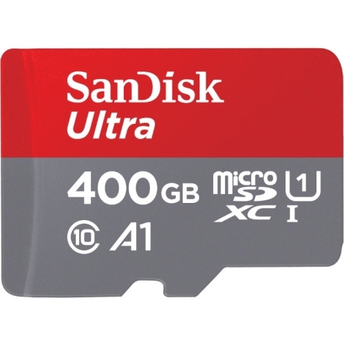SanDisk Ultra 400GB microSDXC UHS-I card with Adapter - SDSQUAR-400G-GN6MA