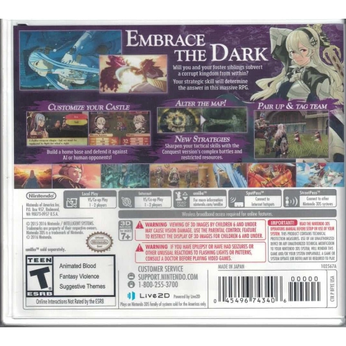 Fire Emblem Fates Conquest