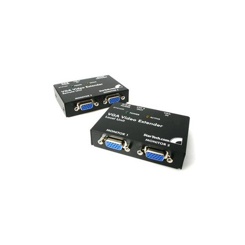 STARTECH EXTEND AND DISTRIBUTE A VGA SIGNAL TO 2 LOCAL AND 2 REMOTE DISPLAYS OVER CAT5 OR BETTER CABLING VGA OVER CAT5 E