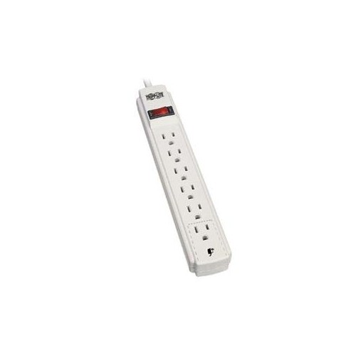 TRIPP LITE 6 OUTLET HOME & OFFICE POWER STRIP, 15FT CORD WITH 5-15P PLUG