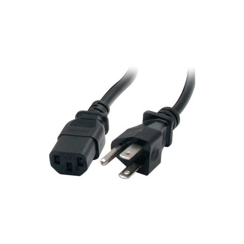 STARTECH PLUG A MONITOR PC OR LASER PRINTER INTO A GROUNDED POWER OUTLET UP TO 15FT AWAY 15FT 5-15 TO C13 POWER CORD 15F
