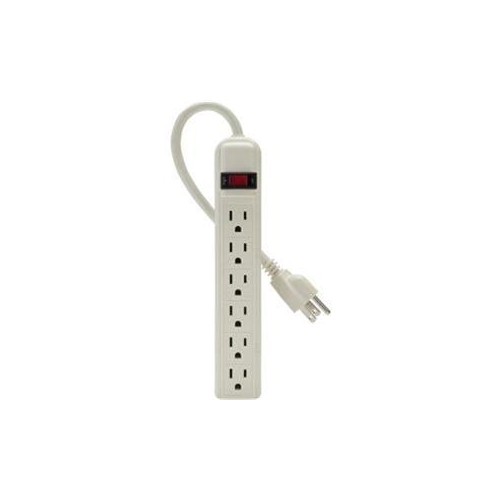 BELKIN 6OUTLET POWER STRIP 3FT CORD 3FT CORD PLASTIC DISP F9P609-03-DP