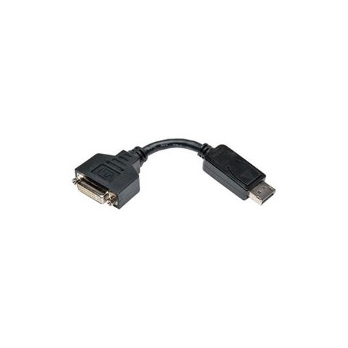 TRIPP LITE DISPLAYPORT TO DVI ADAPTER CABLE DP2DVI VIDEO CONVERTER FOR DP-M TO DVI-I-F 6IN