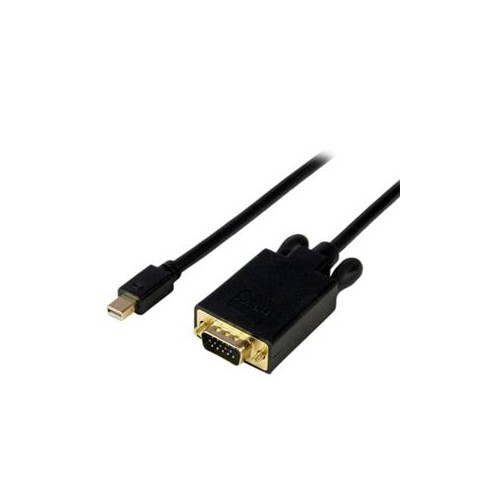 STARTECH  Connect A Mini Displayport-Equipped PC Or Mac to A VGA Monitor/projector With A 6Ft Black Cable Mini Displaypor