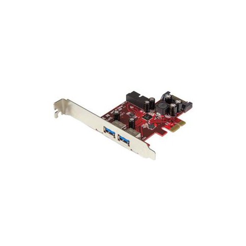 STARTECH ADD FRONT OR REAR PANEL USB 3.0 PORTS TO YOUR COMPUTER CASE USING USB 3.0 MOTHERBOARD-STYLE HEADERS 4 PORT PCI