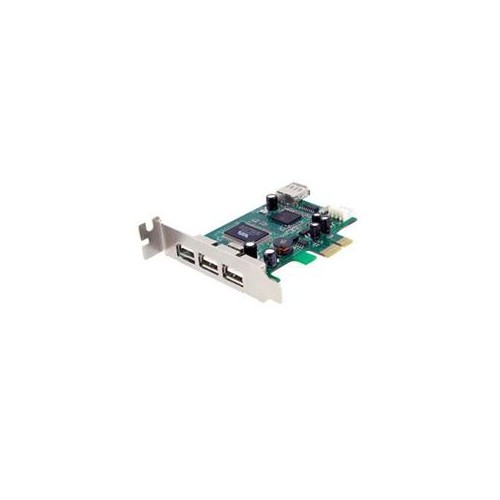 STARTECH ADD 4 USB 2.0 PORTS TO YOUR LOW PROFILE/SMALL FORM FACTOR COMPUTER THROUGH A PCI EXPRESS EXPANSION SLOT PCI EXP