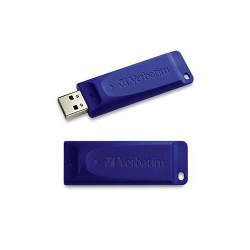 VERBATIM FLASH DRIVE, USB 2.0, 16GB, STORE N GO,BLUE 97275
