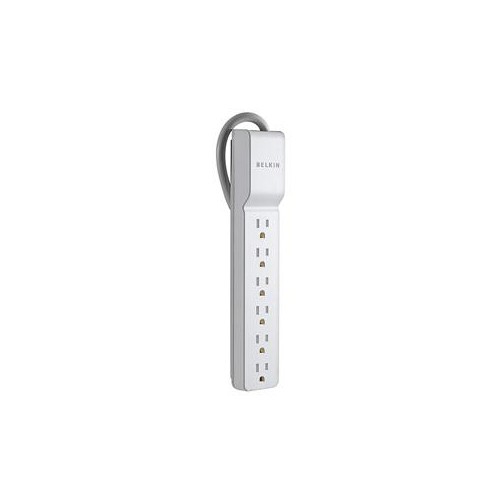BELKIN 6-OUTLET COMMERCIAL POWER STRIP SURGE PROTECTOR WITH 6-FOOT POWER CORD, 720 JOULES