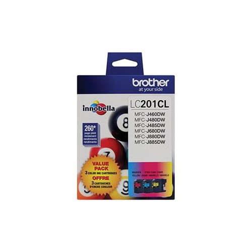 BROTHER  Lc2013Pks Innobella Ink Cartridge Combo Pack Cyan/magenta/yellow