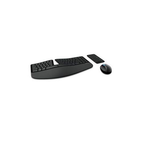 MICROSOFT SCULPT ERGONOMIC DESKTOP USB PORT KEYBOARD AND MOUSE COMBO