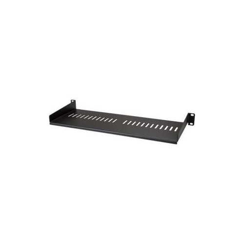 STARTECH ADD A STURDY 1U VENTED RACK SHELF INTO ALMOST ANY SERVER RACK OR CABINET VENTED 1U RACK SHELF 1U SHELF 1U SERVE