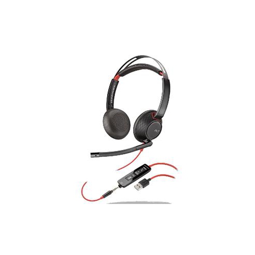 Plantronics Blackwire 5220 USB Type-A Stereo On-Ear Headset