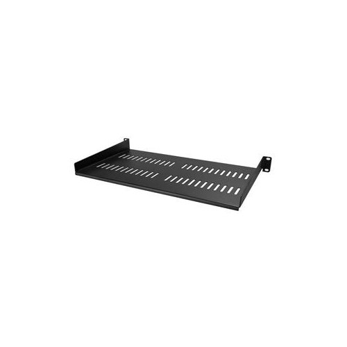 STARTECH ADD A STURDY 1U VENTED RACK SHELF INTO ALMOST ANY SERVER RACK OR CABINET VENTED 1U RACK SHELF 1U SHELF 1U SERVE