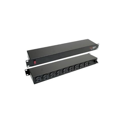 CYBERPOWER POWER DISTRIBUTION UNIT RACK-MOUNTABLE 120V NEMA 5-15R CPS1215RM