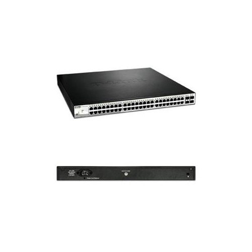 D-LINK WEBSMART GIGABIT SWITCH. 52-PORT POE SWITCH INCLUDING 4 SFP PORTS.LIFETIME WARRANTY DGS-1210-52MP