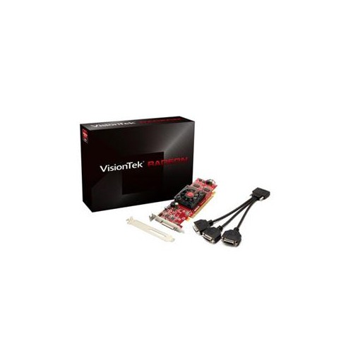 VISIONTEK  Radeon 5450 Sff 512Mb Ddr3 3M (3X Dvi-D) Graphics Card 900344