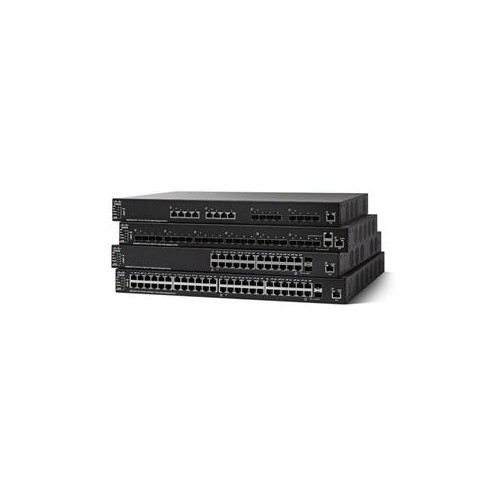 CISCO SG550X-24-K9-NA CISCO SG550X-24 LAYER 3 SWITCH 24 X GIGABIT ETHERNET NETWORK, 2 X 10 GIGABIT ETHERNET