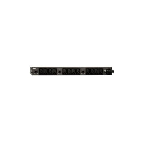 TRIPP LITE PDU1230 BASIC PDU, 30A, 20 OUTLETS, 200 / 208 / 240V, L6-30P INPUT, 15 FEET CORD, 1U RAC