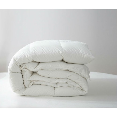 TWIN DUCKS INC.  Twin Ducks Parma European Down Duvet 289 Thread Count (Super King Deluxe Fill) In White