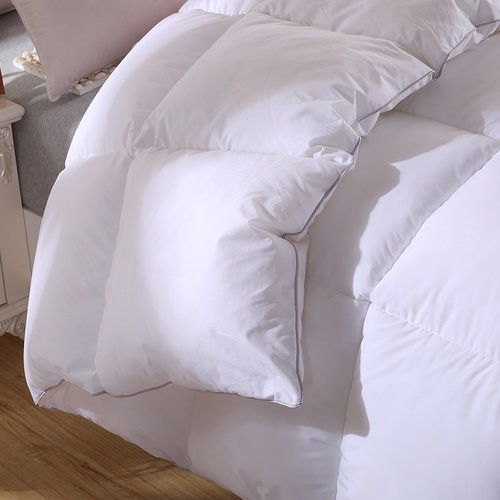 TWIN DUCKS INC.  Twin Ducks Padua European Down Duvet 380 Thread Count (Twin Deluxe Fill) In White