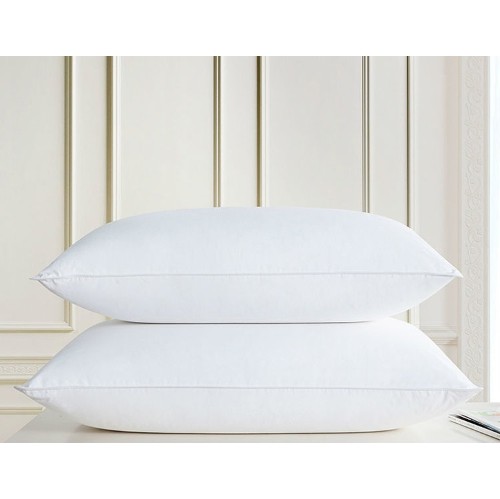 Twin Ducks Florence White Goose Down Pillow 340 Thread Count