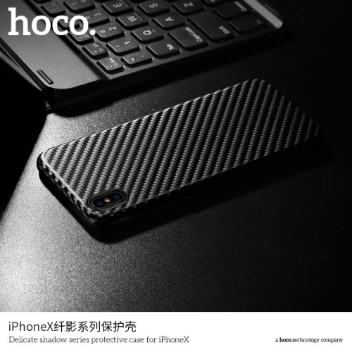 HOCO Delicate shadow series protective case for iPHONE X Black