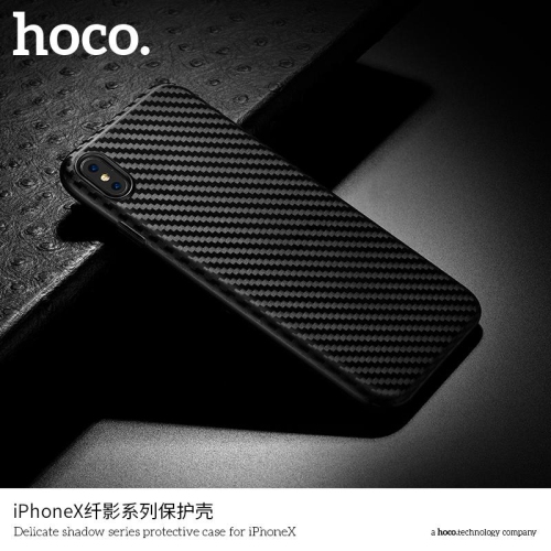 HOCO Delicate shadow series protective case for iPHONE X Black