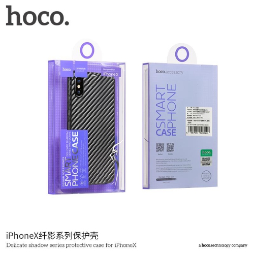 HOCO Delicate shadow series protective case for iPHONE X Black
