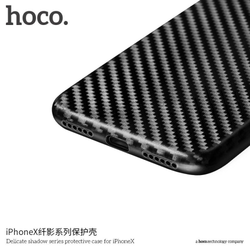 HOCO Delicate shadow series protective case for iPHONE X Black