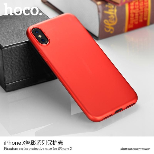 HOCO  Phantom Series Protective Case for Iphone X In Red