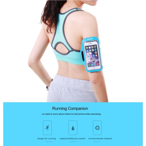 UGREEN Sports Armband for Smartphone Blue 5.5 inch