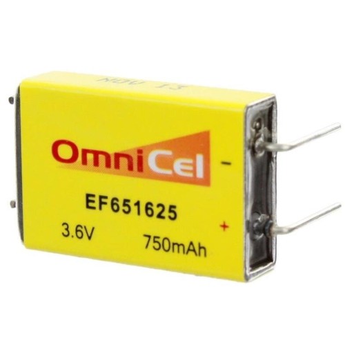 OmniCel 3.6V 750 mAh Prismatic High Energy Lithium Battery