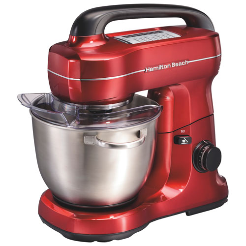 Hamilton Beach Tilt-Head Stand Mixer - 4.2Qt - 300-Watt - Red