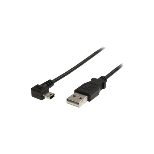 STARTECH CONNECT YOUR MINI USB DEVICES WITH CABLE OUT OF WAY 3FT MINI USB CABLE 3 FT A TO MINI B CABLE 3FEET USB 2.0 MIN