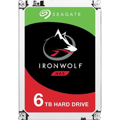 Seagate ST6000VN0033 Iron Wolf 6TB 7200 RPM 256MB Cache SATA 6.0Gb/s 3.5" Internal Hard Drive 6000 256 MB Cache 3.5-Inch...