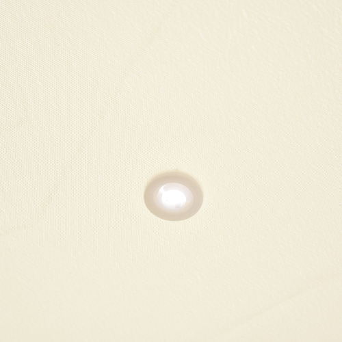 Outsunny 10'x10' Steel Pergola Gazebo Canopy Patio Outdoor Portable Sun Shelter Door Porch Cover Cream White